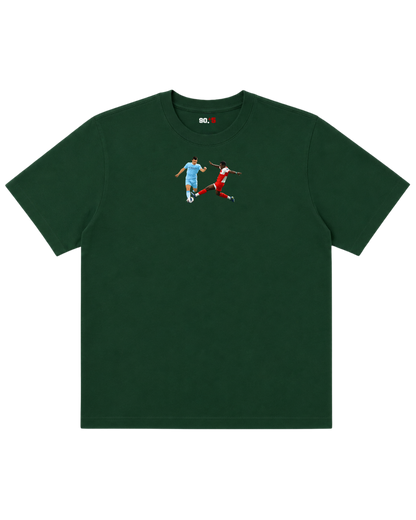 Manchester City - Agüerooooooooooooooooo | Printed Club Classic T-Shirt
