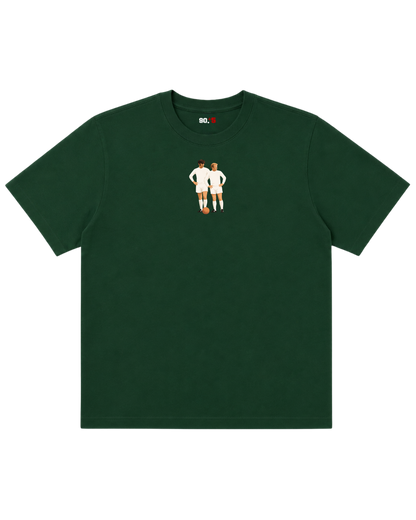 Leeds United - Bremner & Lorimer | Printed Club Classic T-Shirt