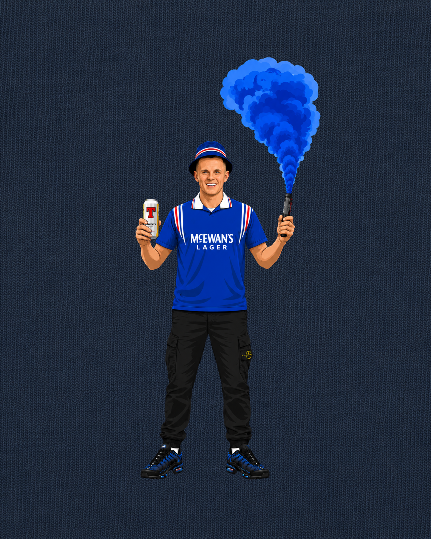 Rangers FC - Shankland | Printed Club Classic T-Shirt