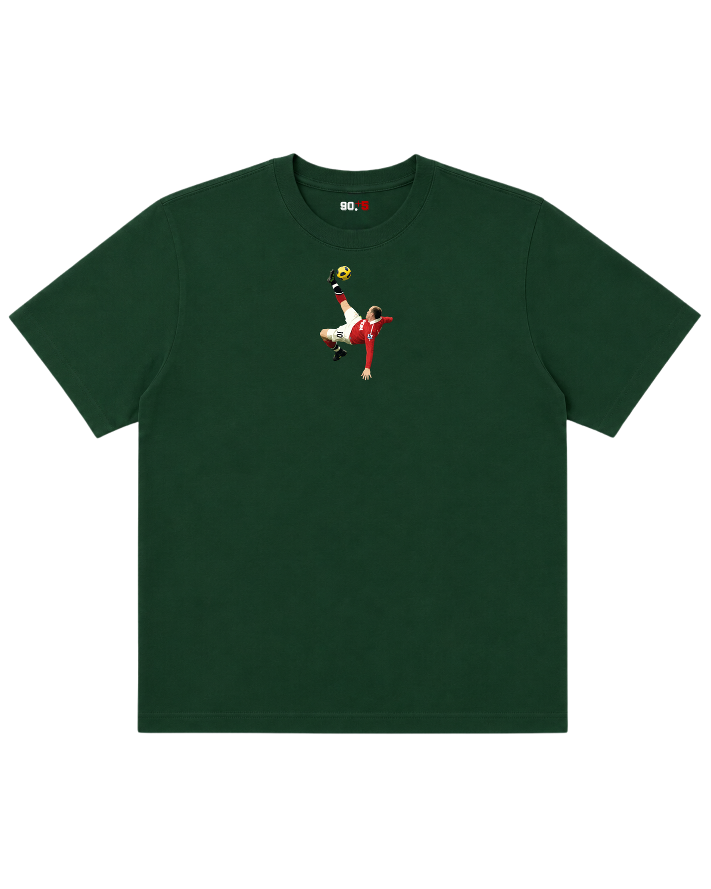 Manchester United - Rooney Overhead vs City | Printed Club Classic T-Shirt