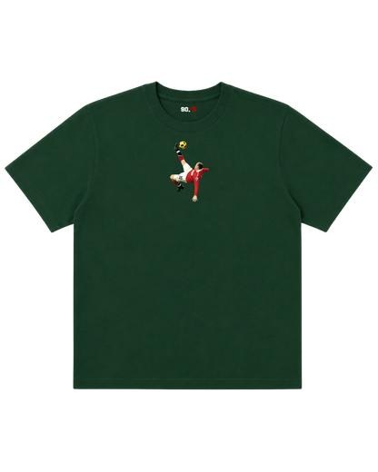 Manchester United - Rooney Overhead vs City | Printed Club Classic T-Shirt