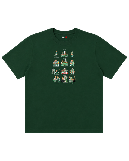 Celtic FC - Quadruple Treble | Printed Club Classic T-Shirt