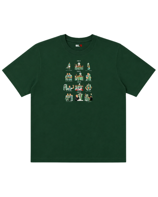 Celtic FC - Quadruple Treble | Printed Club Classic T-Shirt