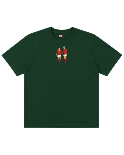 Manchester United - Law & Best | Printed Club Classic T-Shirt