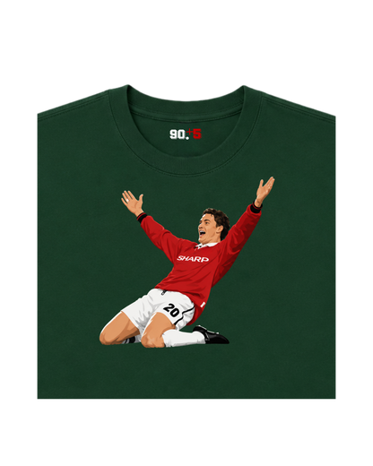 Manchester United - Ole vs Munich | Printed Club Classic T-Shirt