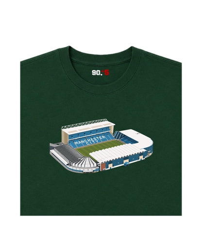Manchester City - Maine Road | Printed Club Classic T-Shirt