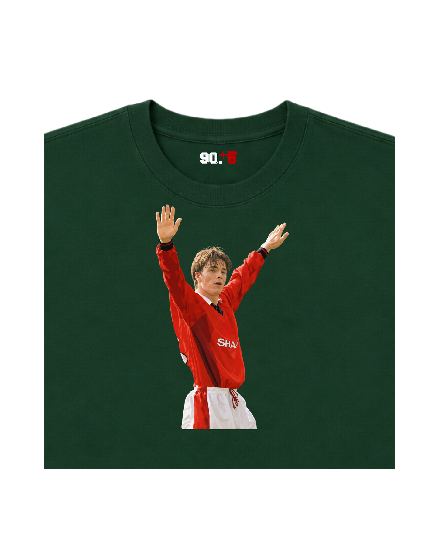 Manchester United - Beckham | Printed Club Classic T-Shirt