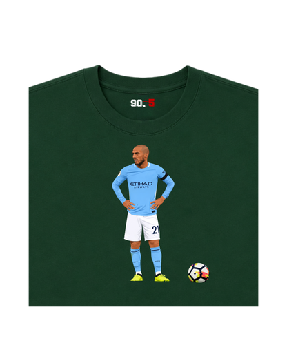 Manchester City - Silva | Printed Club Classic T-Shirt