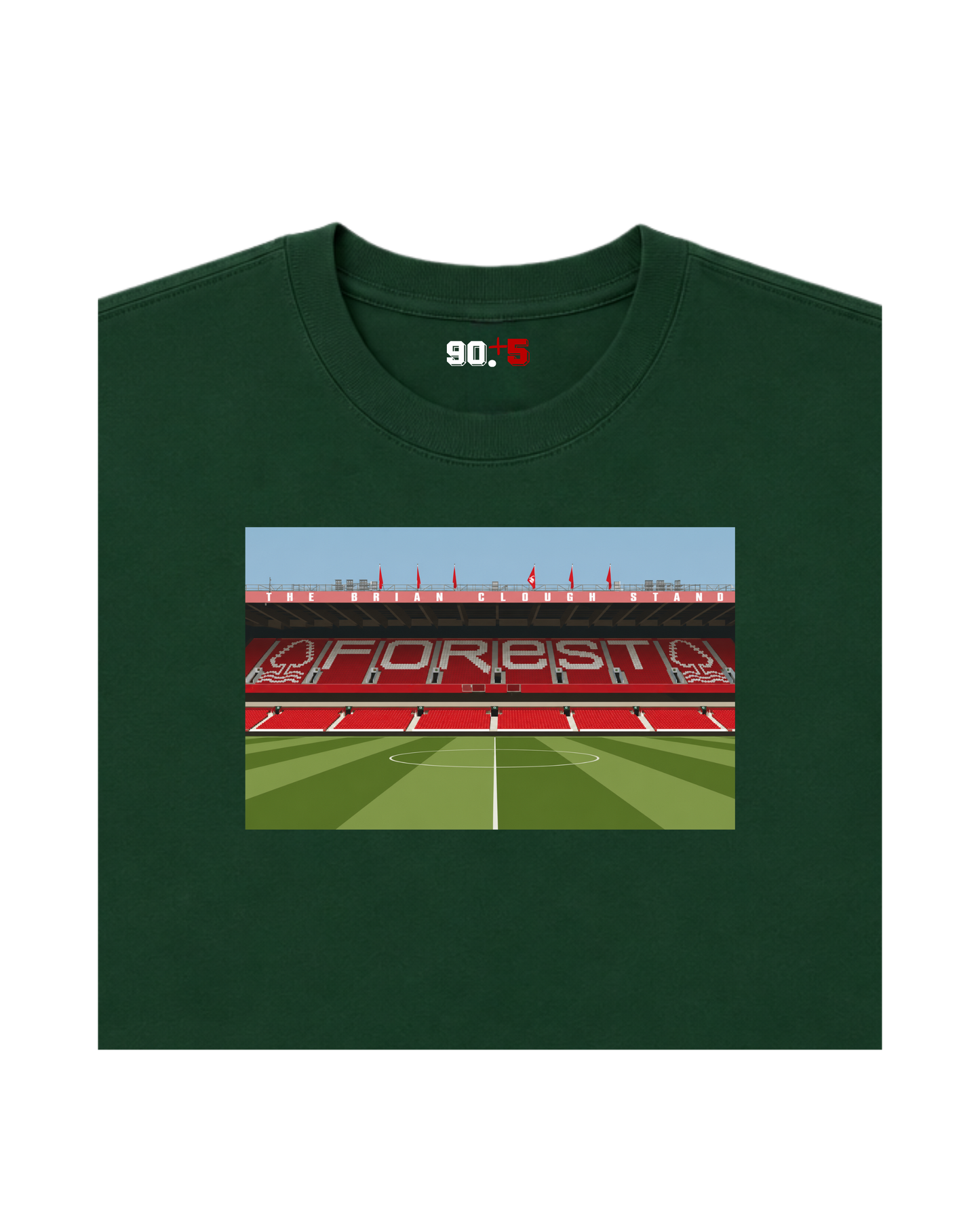 Nottingham Forest - City Ground | Printed Club Classic T-Shirt