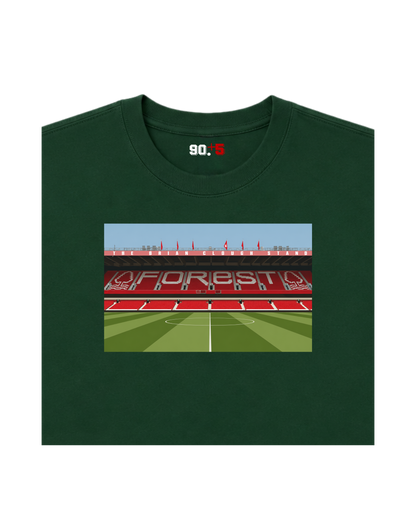 Nottingham Forest - City Ground | Printed Club Classic T-Shirt