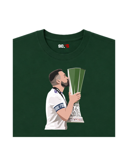 Aston Villa - McGinn Europa League | Printed Club Classic T-Shirt