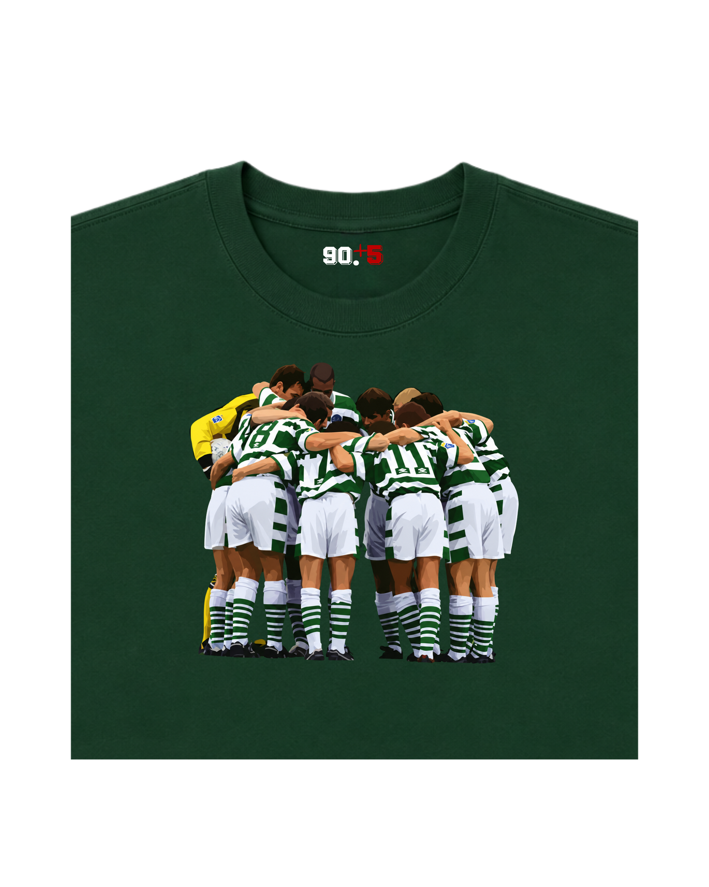 Celtic FC - The Huddle | Printed Club Classic T-Shirt