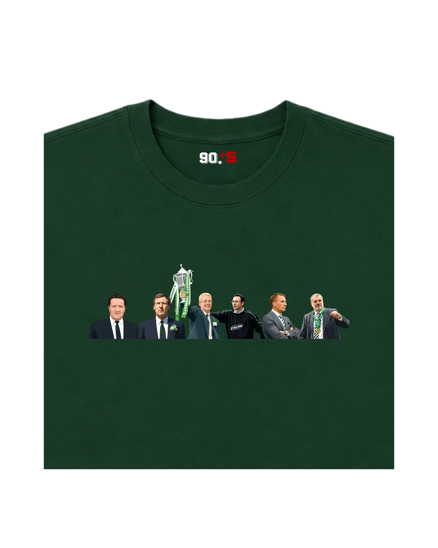 Celtic FC - Managers | Printed Club Classic T-Shirt