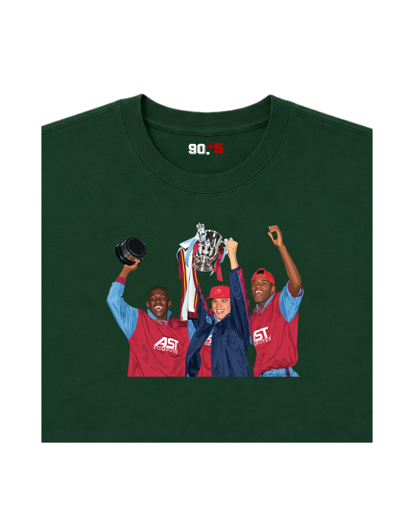 Aston Villa - 1995–96 League Cup | Printed Club Classic T-Shirt