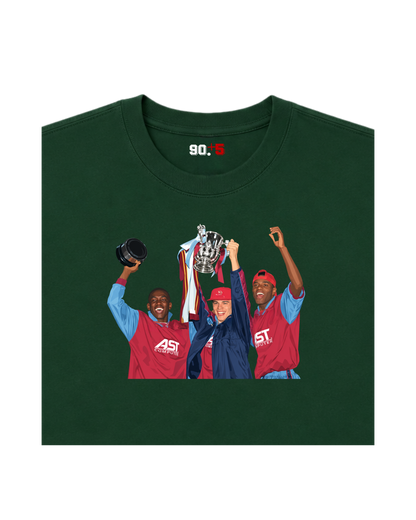 Aston Villa - 1995–96 League Cup | Printed Club Classic T-Shirt