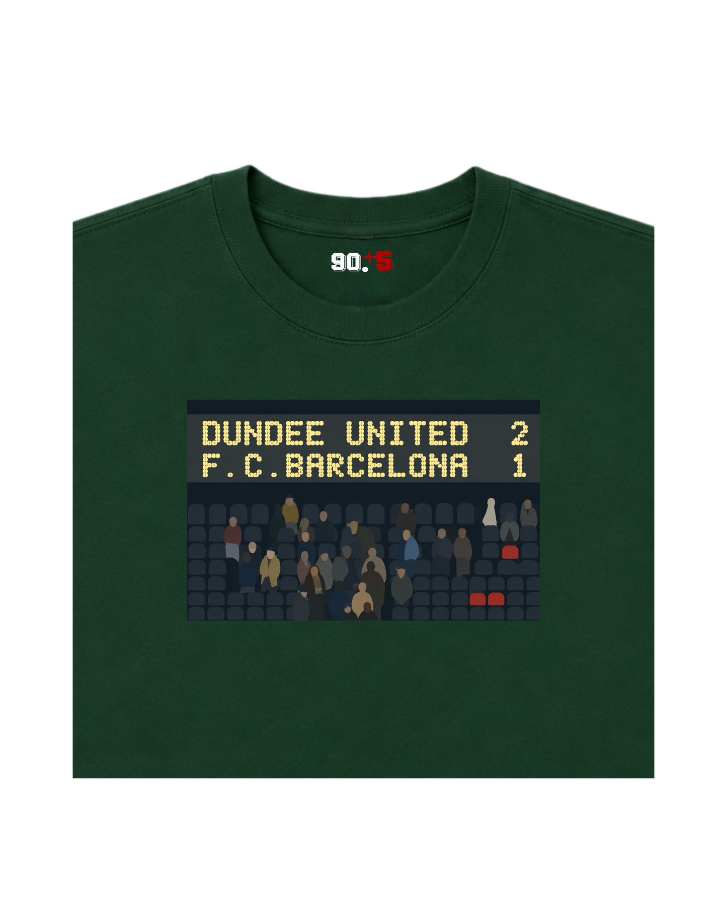 Dundee United - 2-1 vs Barcelona | Printed Club Classic T-Shirt