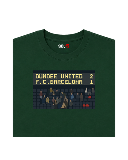 Dundee United - 2-1 vs Barcelona | Printed Club Classic T-Shirt