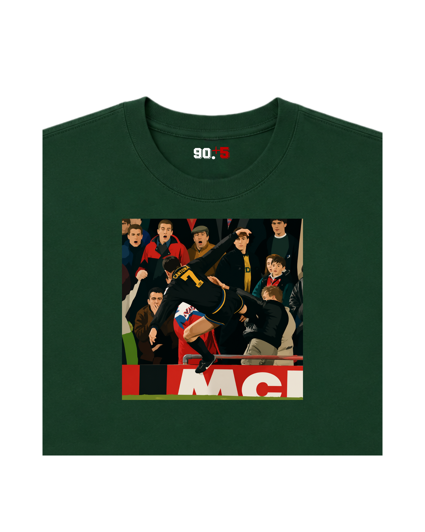 Manchester United - Kung Fu Cantona | Printed Club Classic T-Shirt