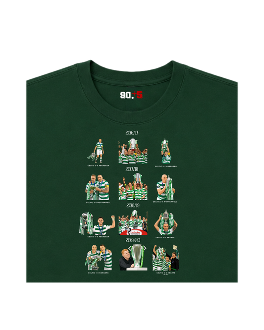 Celtic FC - Quadruple Treble | Printed Club Classic T-Shirt