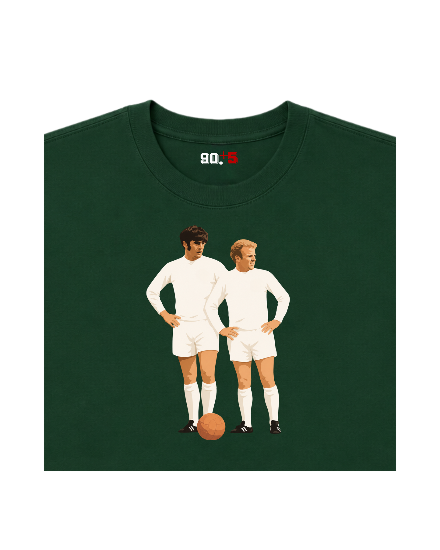 Leeds United - Bremner & Lorimer | Printed Club Classic T-Shirt