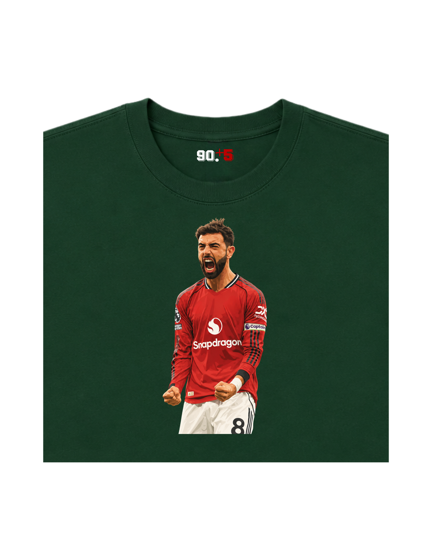 Manchester United - Fernandes | Printed Club Classic T-Shirt