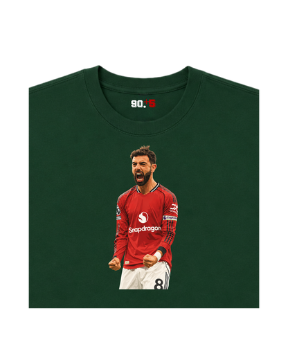 Manchester United - Fernandes | Printed Club Classic T-Shirt