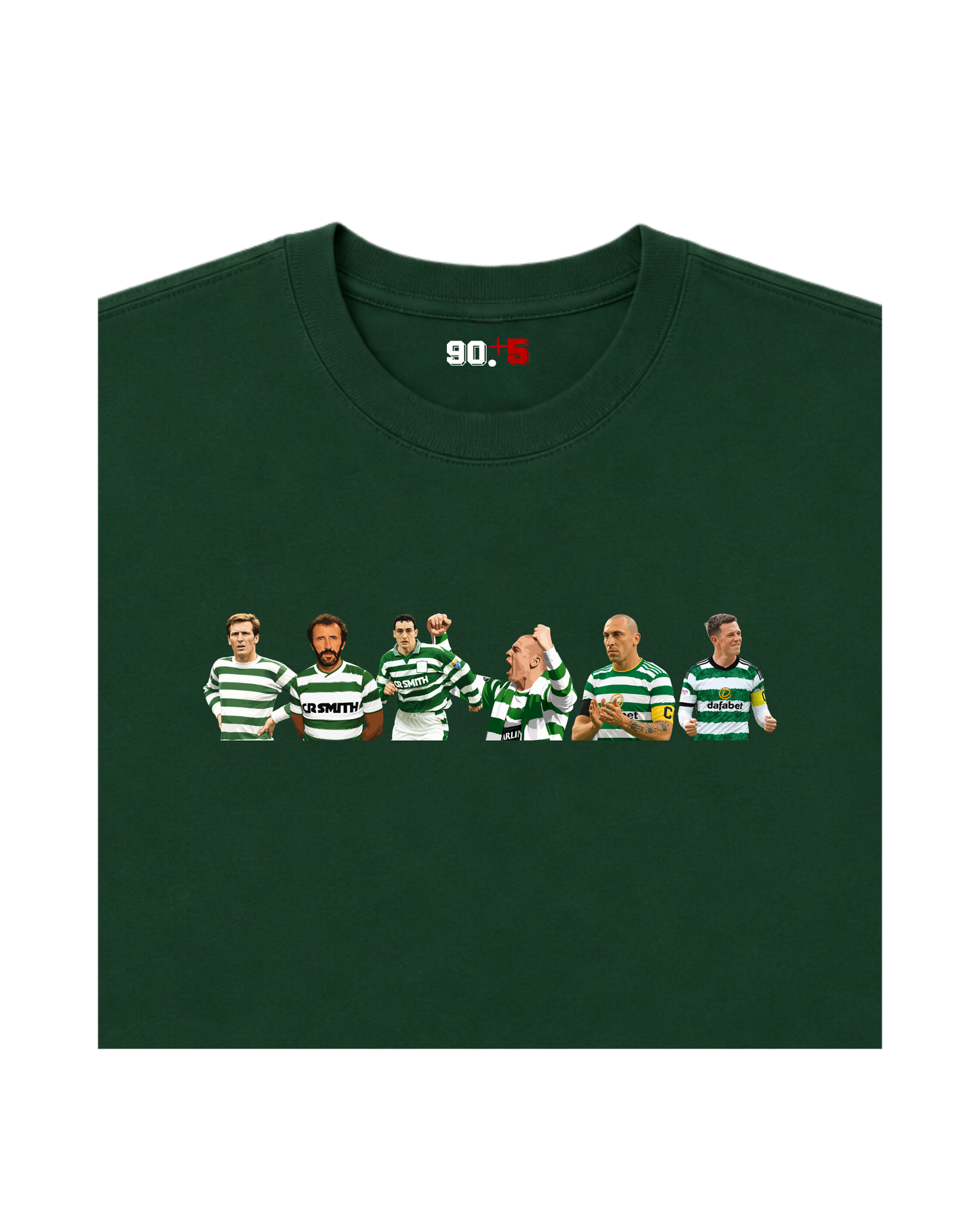 Celtic FC - Captains | Printed Club Classic T-Shirt