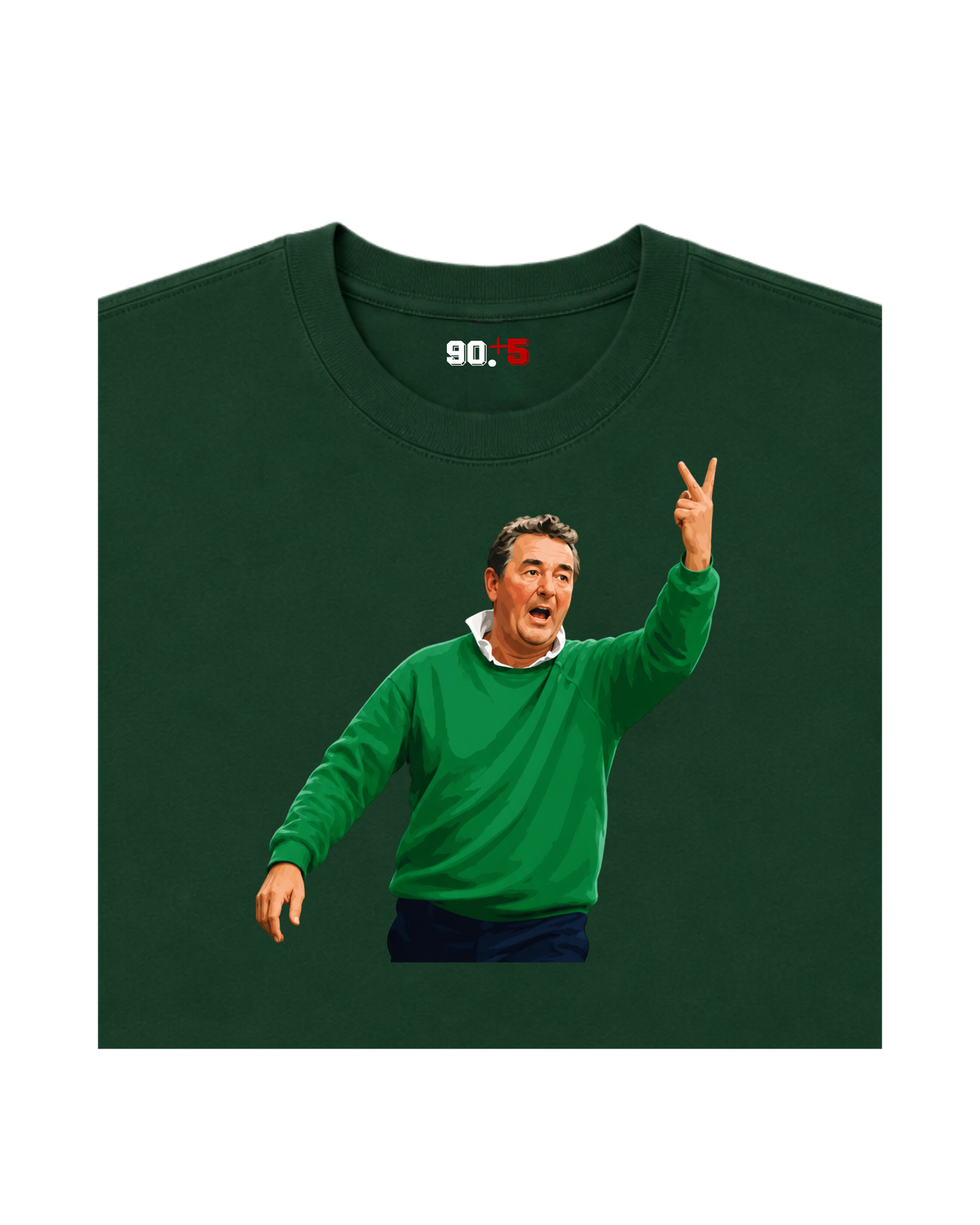 Nottingham Forest - Clough | Printed Club Classic T-Shirt