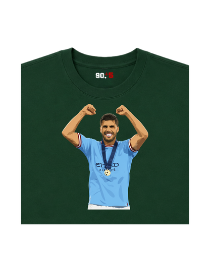 Manchester City - Rodri | Printed Club Classic T-Shirt