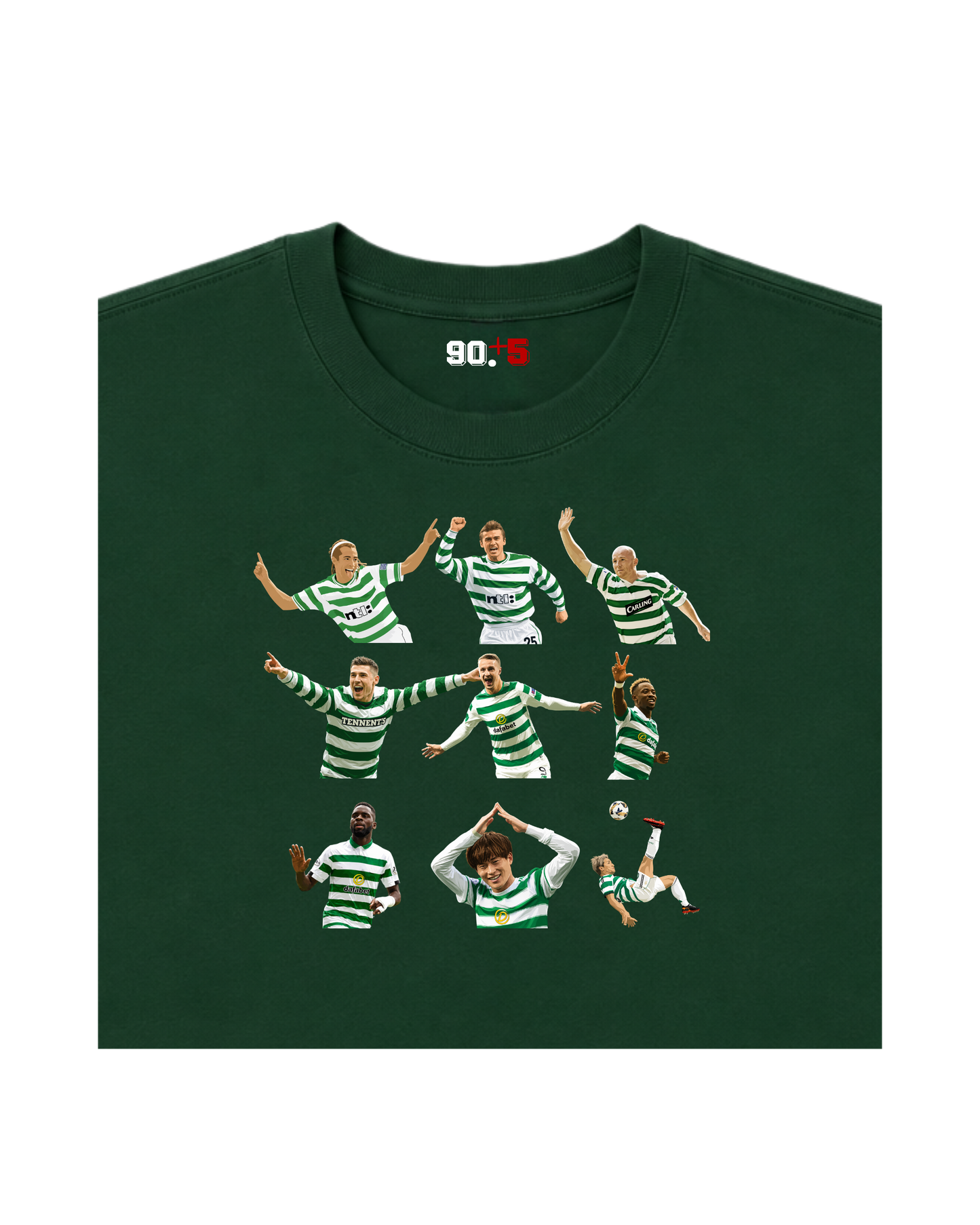 Celtic FC - Strikers | Printed Club Classic T-Shirt