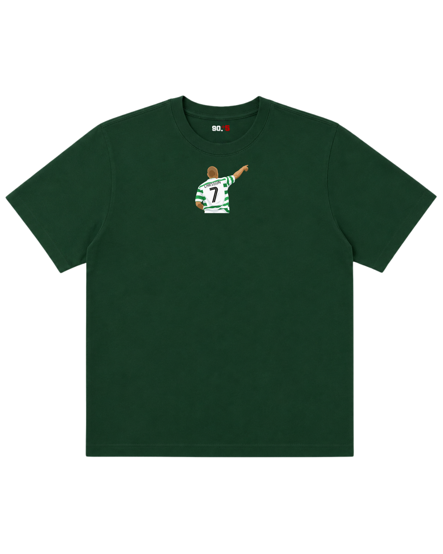 Celtic FC - Larsson 7 | Printed Club Classic T-Shirt