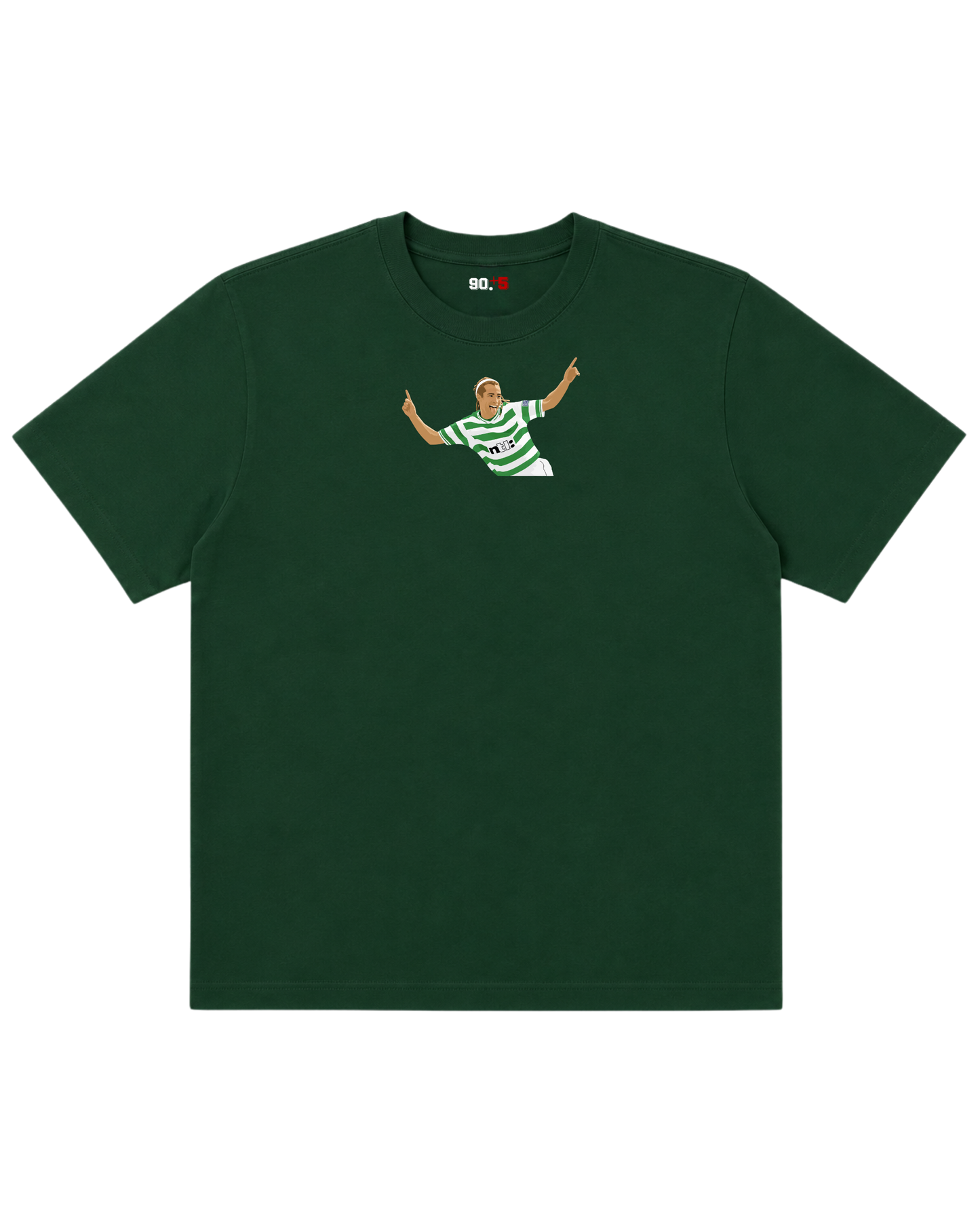 Celtic FC - Larsson | Printed Club Classic T-Shirt