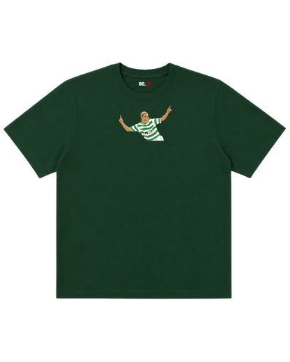 Celtic FC - Larsson | Printed Club Classic T-Shirt