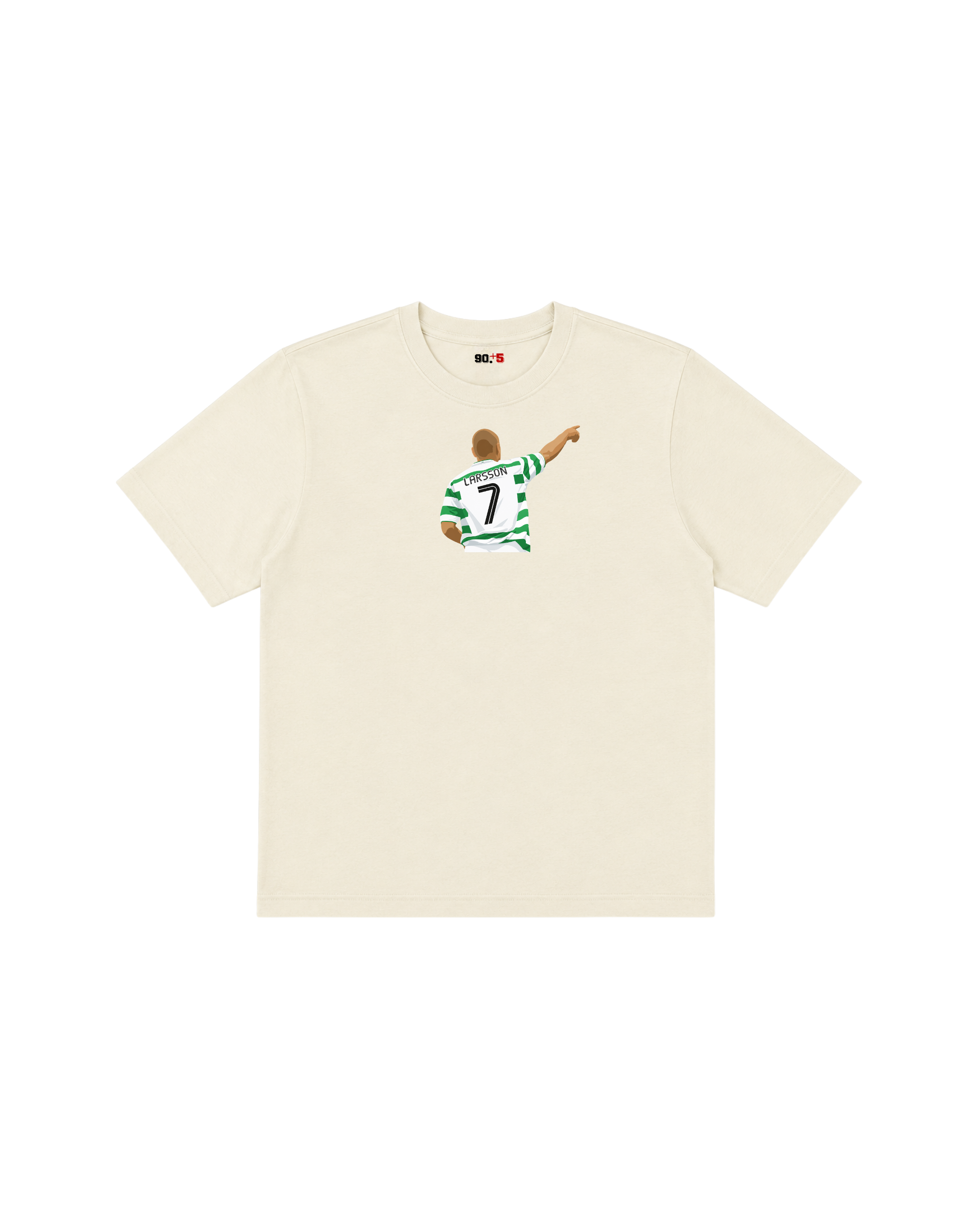 Celtic FC - Larsson 7 | Printed Club Classic T-Shirt