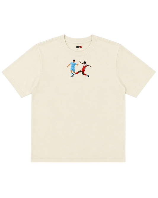 Manchester City - Agüerooooooooooooooooo | Printed Club Classic T-Shirt