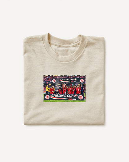 Middlesbrough - 2004 League Cup T-Shirt