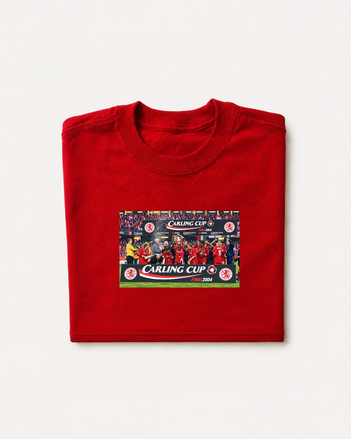Middlesbrough - 2004 League Cup T-Shirt