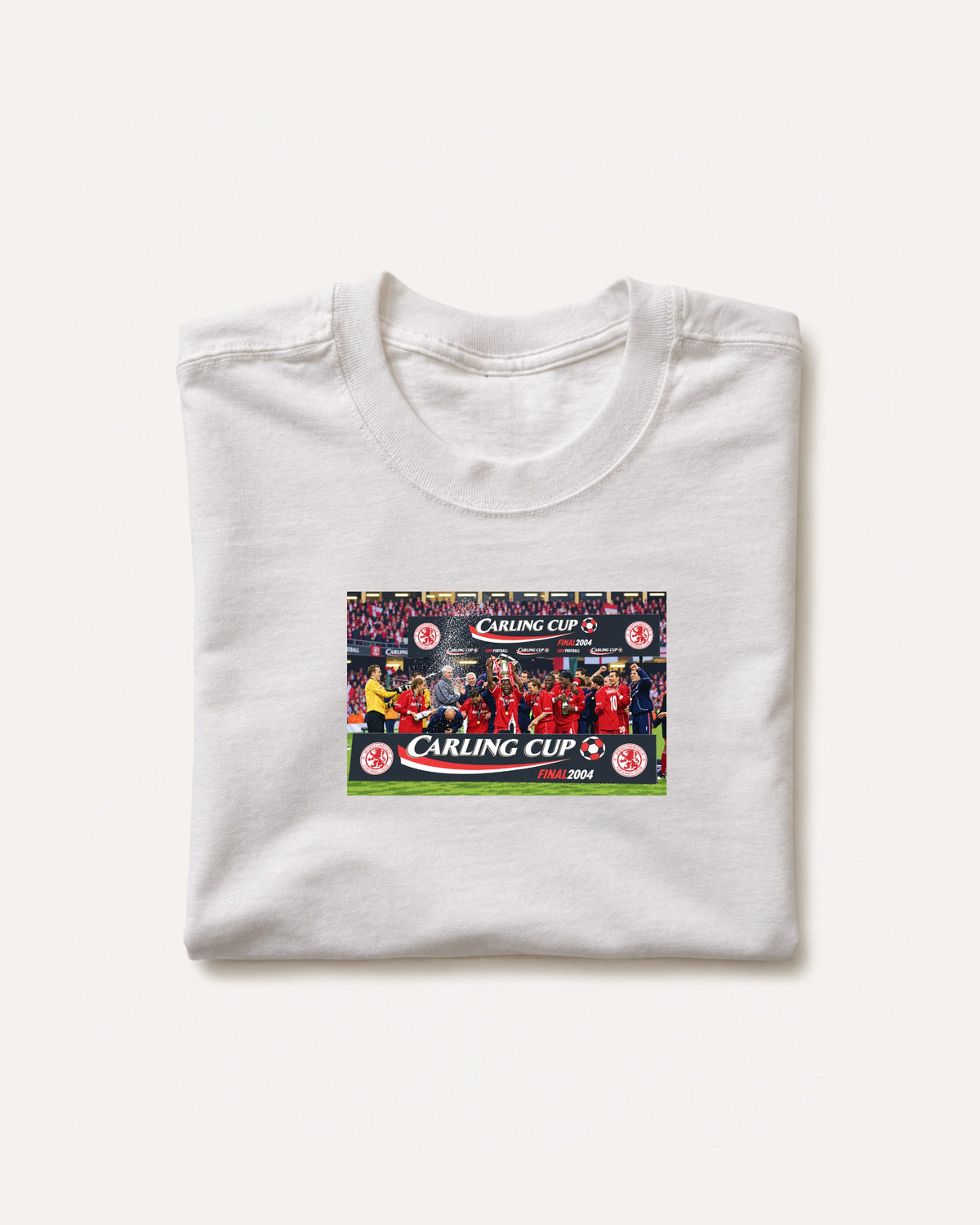 Middlesbrough - 2004 League Cup T-Shirt