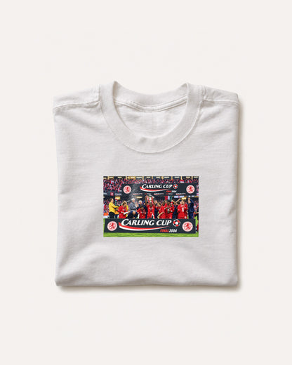 Middlesbrough - 2004 League Cup T-Shirt