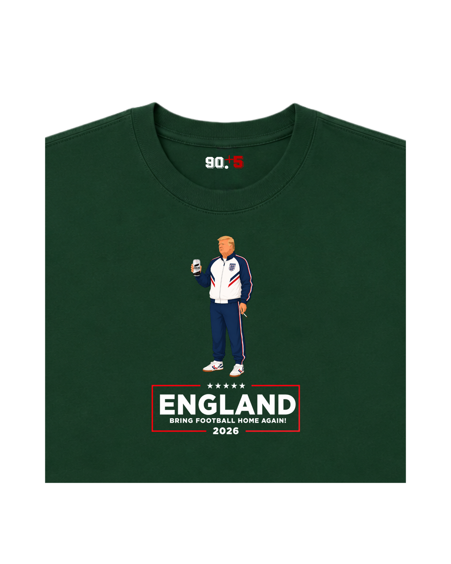 England - Bring Football Home Again | Printed Club Classic T-Shirt