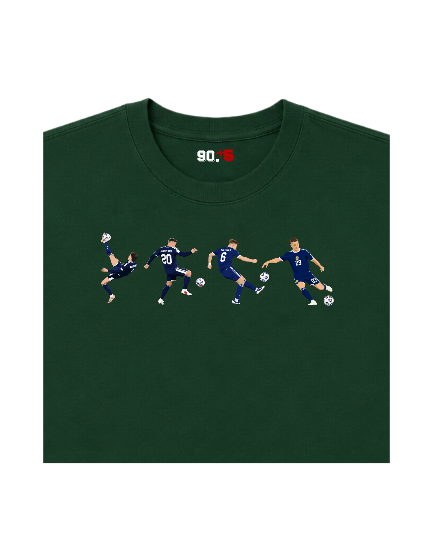 Scotland - 4-2 vs Denmark | Printed Club Classic T-Shirt
