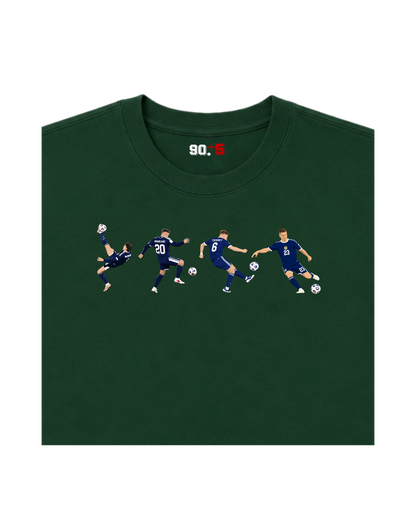 Scotland - 4-2 vs Denmark | Printed Club Classic T-Shirt