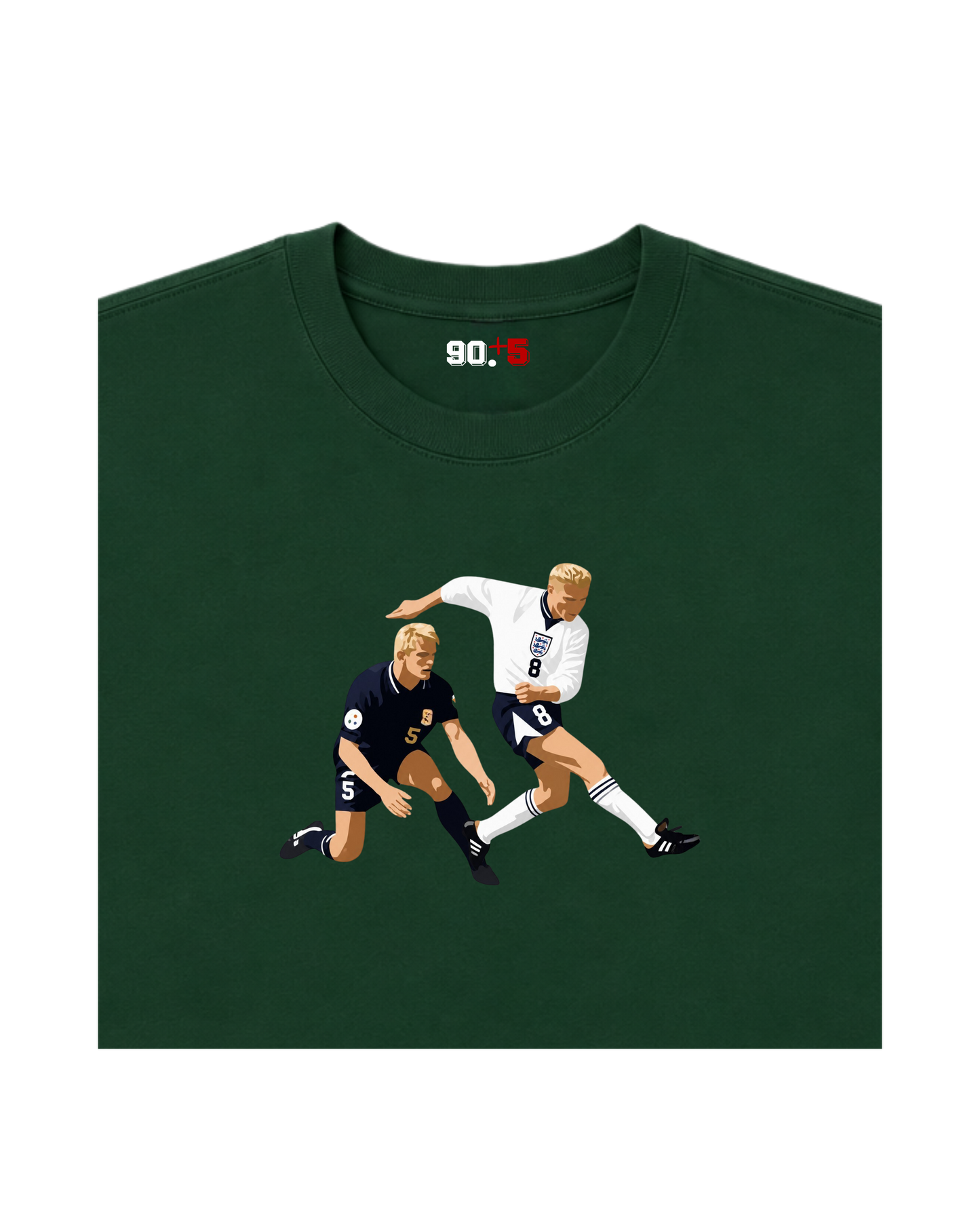 England - Gazza vs Scotland | Printed Club Classic T-Shirt