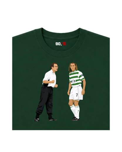 Celtic FC - Larsson & O'Neill | Printed Club Classic T-Shirt