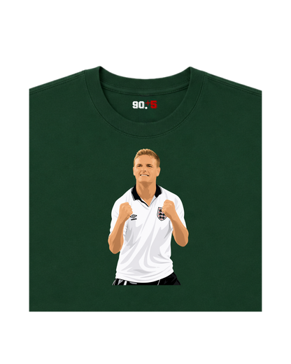 England - Gazza | Printed Club Classic T-Shirt