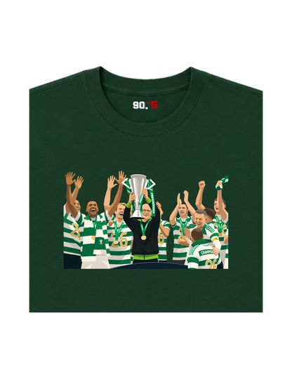 Celtic FC - 56th League Title | Printed Club Classic T-Shirt