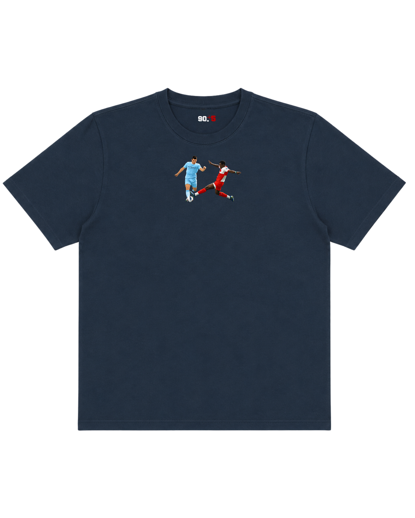 Manchester City - Agüerooooooooooooooooo | Printed Club Classic T-Shirt