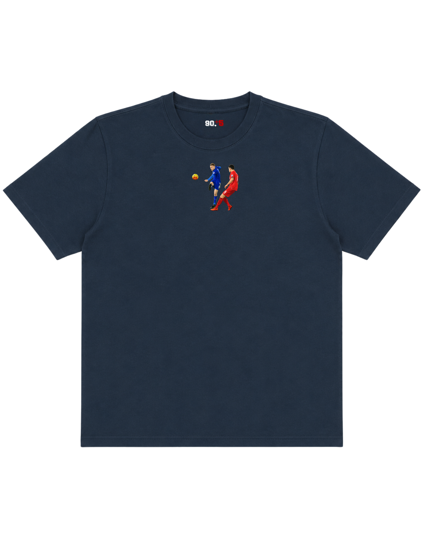 Leicester City - Vardy vs Liverpool | Printed Club Classic T-Shirt