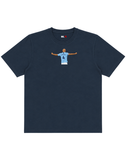 Manchester City - Kompany | Printed Club Classic T-Shirt