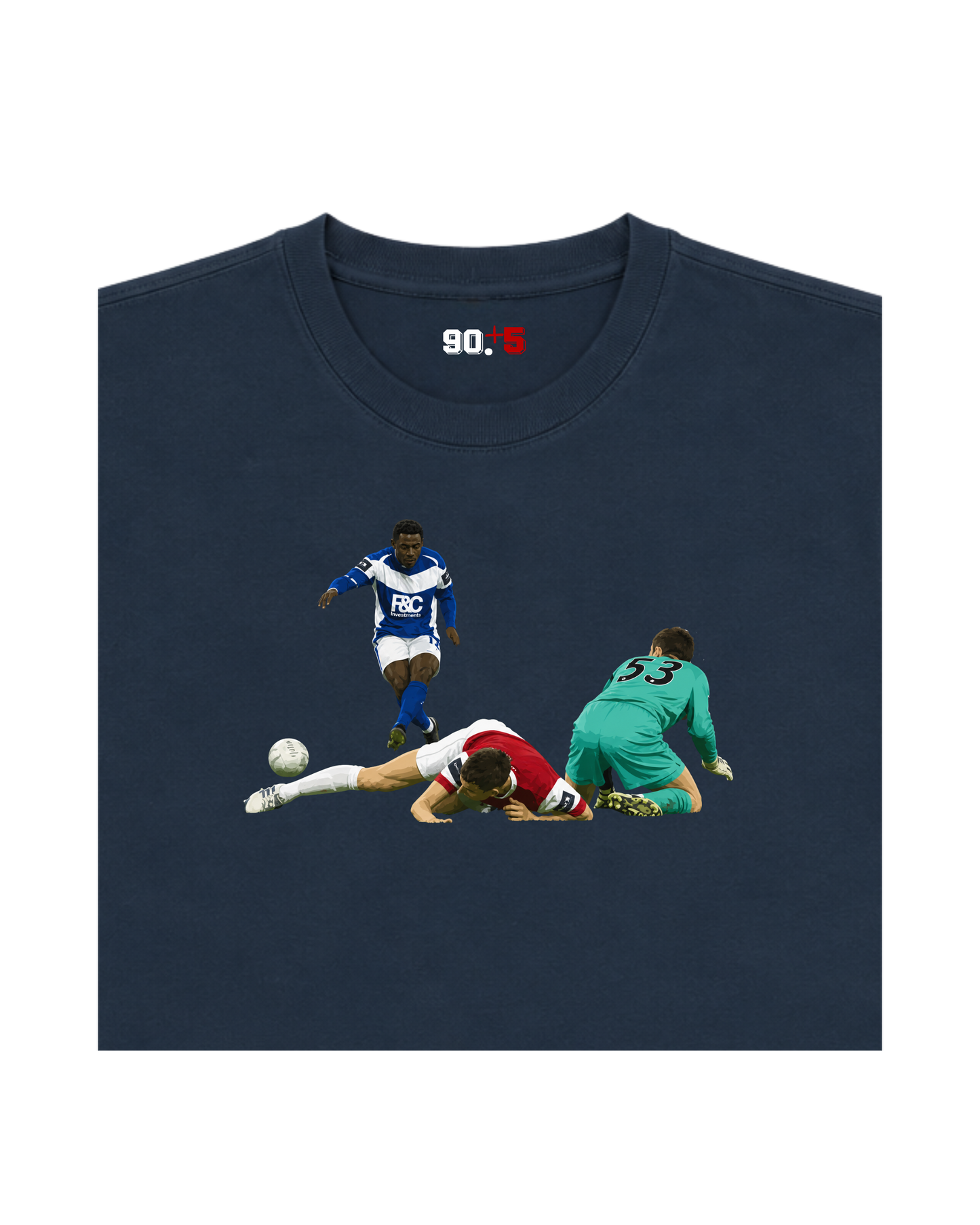 Birmingham City - Martins Goal vs Arsenal 2011 League Cup | Printed Club Classic T-Shirt